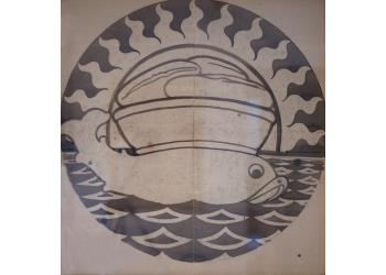 Disegno con pesce e pani Disegno con pesce e pani